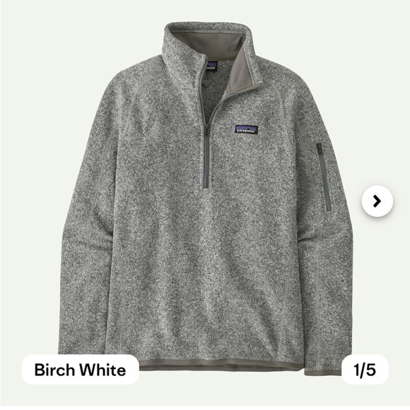 Patagonia Tops - Patagonia Better Sweater Quarter-Zip Fleece Pullover